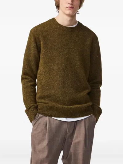 Nn07 Lee Crewneck Sweater In Green