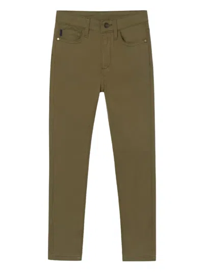 Mayoral Button-fastening Trousers In Green