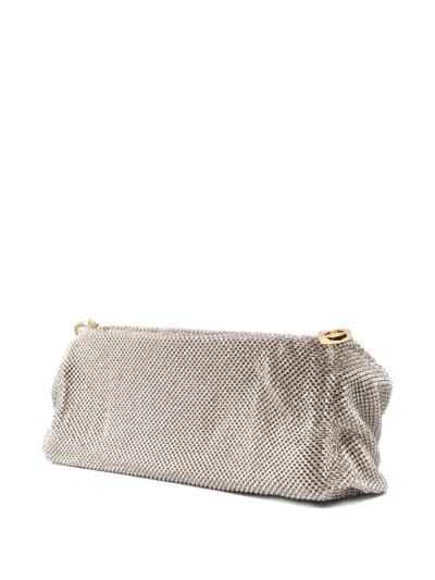 Benedetta Bruzziches Venus Clutch Bag In Gray