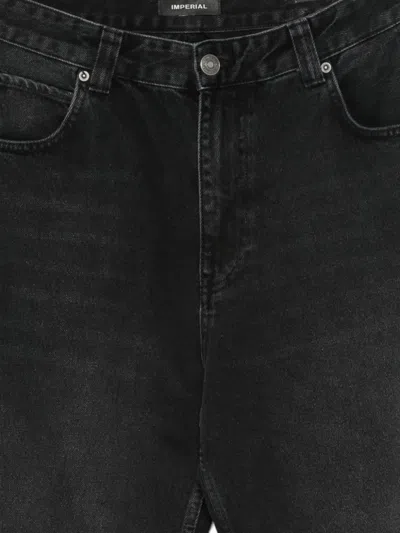 Imperial Cotton Jeans In Black