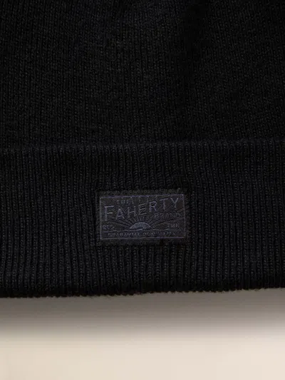 Faherty Essential Beanie In Black