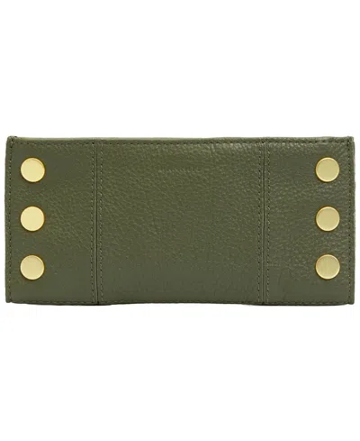 Hammitt 110 North Olive Brushed Gold Sml In Green