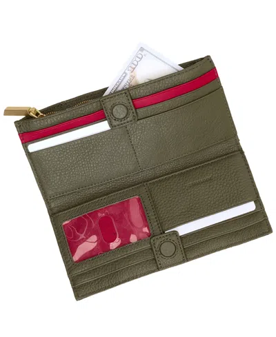 Hammitt 110 North Olive Brushed Gold Sml In Green