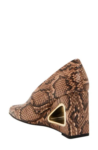 Katy Perry Hollow Wedge Pump In Multi