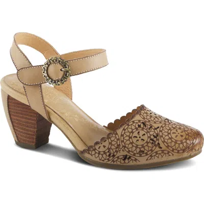 L'artiste By Spring Step Eiloota Pump In Brown