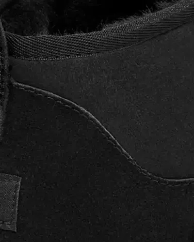 Ugg Minimalist Low-cut Ankle Boot With Textured Grip Sole In Black