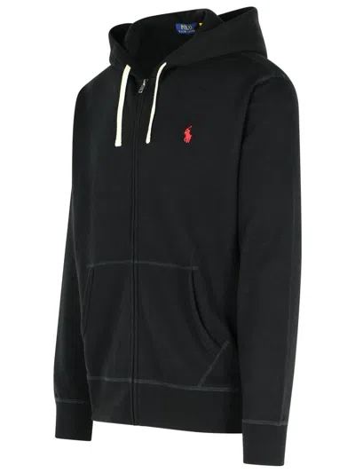Polo Ralph Lauren Ralph Lauren Pullover Hoodie Black In Black