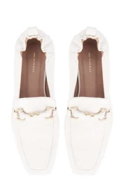 Bruno Magli Women's Mila Loafer Flats In White