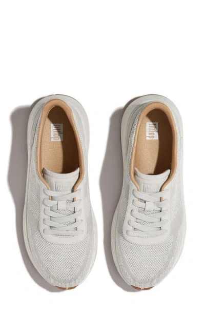 Fitflop F-mode Platform Sneaker In Gray