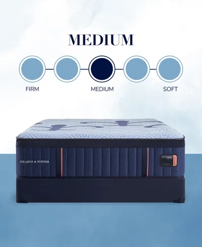 Stearns & Foster Lux Hybrid Elite 14.5" Medium Tight Top Mattress, Twin Xl In Transparent
