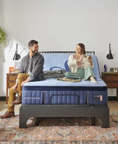 Stearns & Foster Lux Hybrid Elite 14.5" Soft Tight Top Mattress, Queen In Transparent