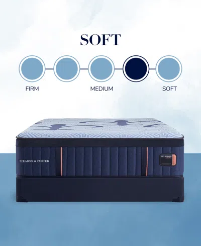 Stearns & Foster Lux Hybrid Elite 14.5" Soft Tight Top Mattress, Queen Split In Transparent