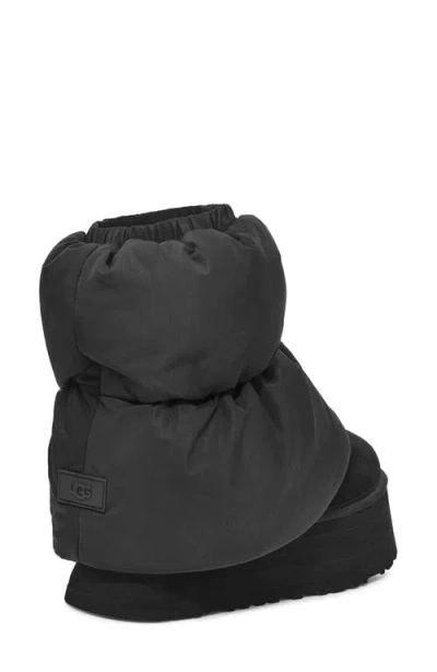 Ugg(r) Classic Mini Dipper Puffer Platform Boot In Black