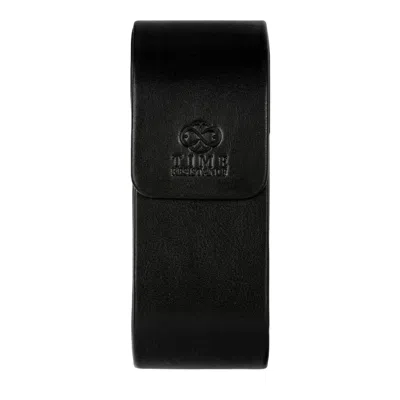 Time Resistance Men's Hard Shell Leather Eyeglasses Cover Black – The Sign Of Four In Black