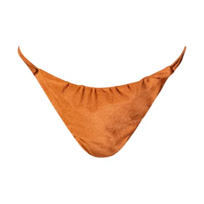 Ivy Swimwear Women's Orange Nia In Terracotta Bottom In Orange
