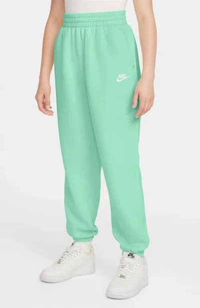 Nike Kids' Sportswear Club Fleece Sweatpants In Green