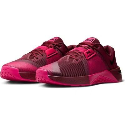 Nike Metcon 10 Training Shoe In Burgundy