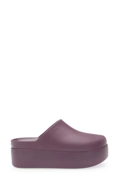 Crocs Dylan Platform Clog In Purple