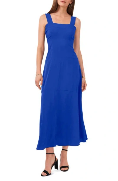 Vince Camuto Tiered Sleeveless Maxi Dress In Blue
