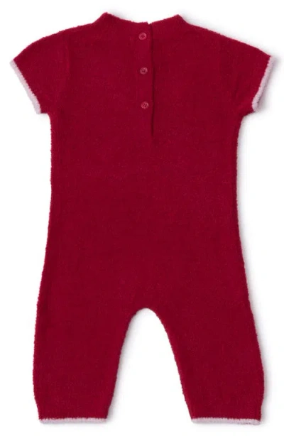Barefoot Dreams Cozychic™ Ultra Lite® Falala Holiday Romper In Red
