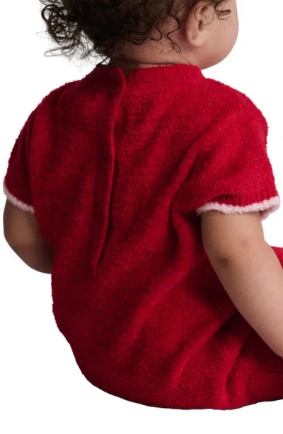 Barefoot Dreams Cozychic™ Ultra Lite® Falala Holiday Romper In Red