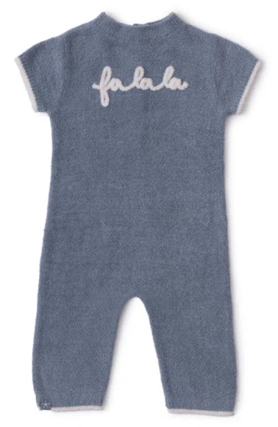 Barefoot Dreams Cozychic™ Ultra Lite® Falala Holiday Romper In Blue