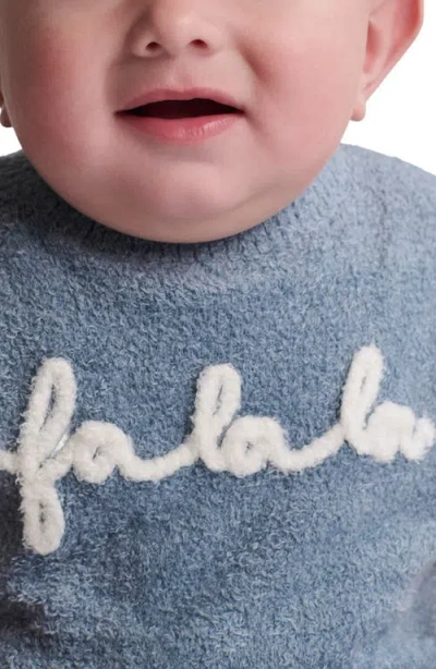 Barefoot Dreams Cozychic™ Ultra Lite® Falala Holiday Romper In Blue