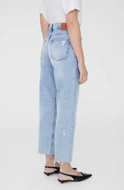 Anine Bing Gavin Jeans In Blue Reservoir