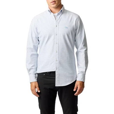 Rodd & Gunn Sports Fit Check Cotton Button-down Oxford Shirt In Blue
