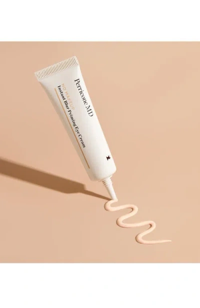 Perricone Md No Makeup Instant Blur Priming Eye Cream 0.5 Oz. In White