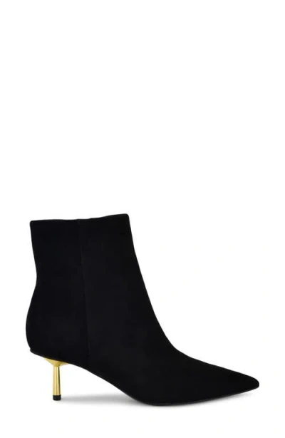 Nine West Women's Hamesa 60mm Suede Ankle Boots In Black