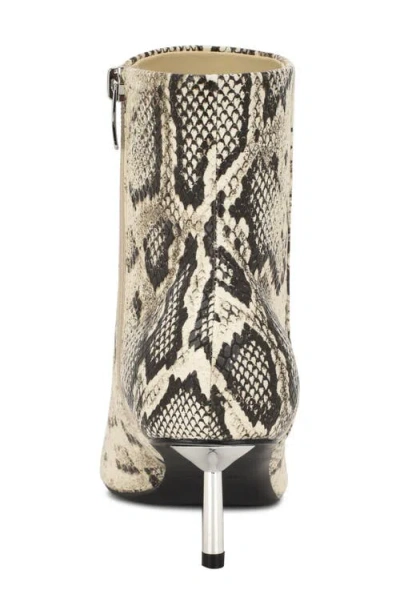 Nine West Hamesa Pointed Toe Bootie In Neutral