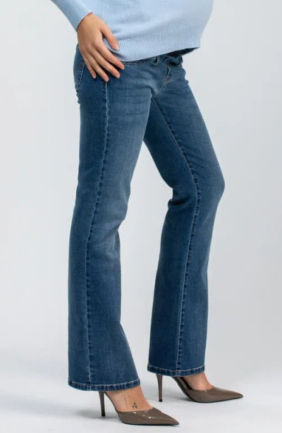Pietro Brunelli Maternity Maternity Pietro Brunelli Slim Bootcut Jeans In Blue