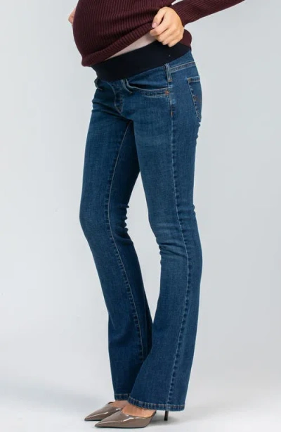 Pietro Brunelli Maternity Maternity Pietro Brunelli Slim Bootcut Jeans In Blue