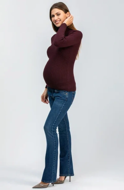 Pietro Brunelli Maternity Maternity Pietro Brunelli Slim Bootcut Jeans In Blue