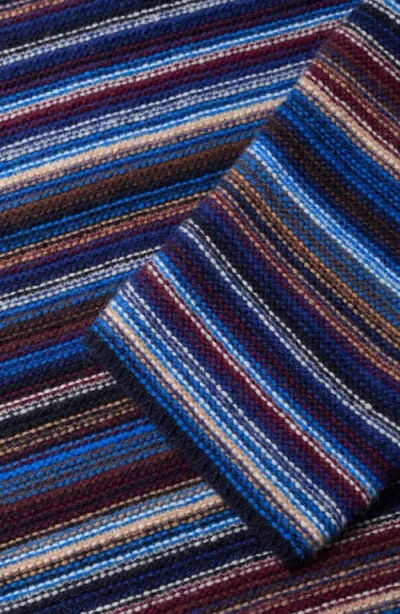 Seasalt Cornwall Fruity Ii Stripe Merino Wool Blend Sweater In Blue