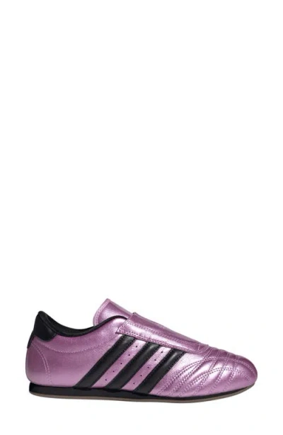 Adidas Originals Adidas Metallic Taekwondo Slip-on Shoes In Purple