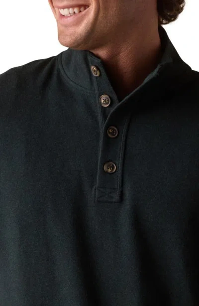 The Normal Brand Puremeso Mock Neck Top In Green