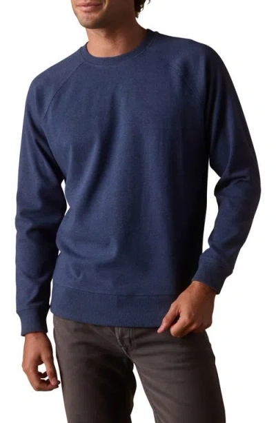 The Normal Brand Puremeso Everyday Crewneck Sweatshirt In Blue