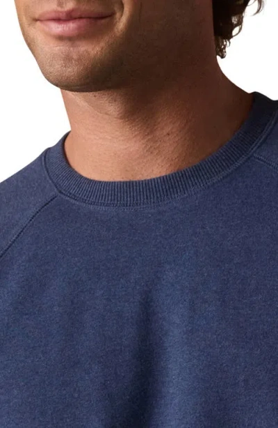 The Normal Brand Puremeso Everyday Crewneck Sweatshirt In Blue