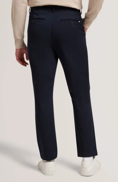 Ted Baker Howeton Slim Stretch Cotton Chino Pant In Blue