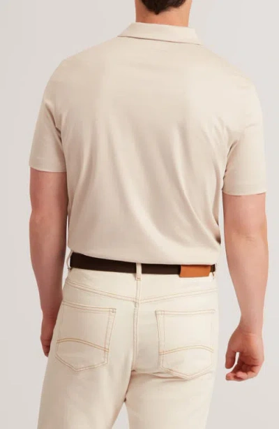 Ted Baker Connall Cotton Polo In Gray