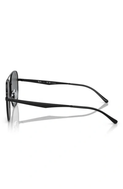 Ray Ban Ray-ban 59mm Polarized Irregular Sunglasses In Gray