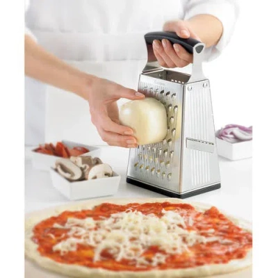 Cuisipro Surface Glide Technology 4 Sided Box Grater In Silver