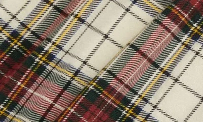 Ralph Lauren Plaid Cotton Jersey Dress & Bloomer In Multi