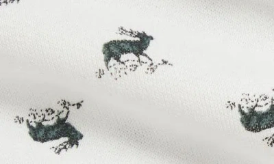 Ralph Lauren Reindeer Magic Fleece Hoodie & Pants Set In White