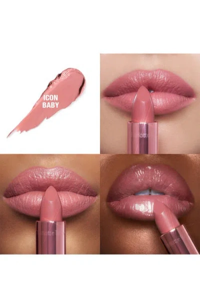 Charlotte Tilbury Mini Iconic Hollywood Lipstick Trio Gift Set In Pink