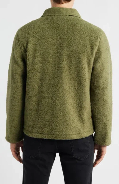 Dark Seas Hancock Fleece Jacket In Green