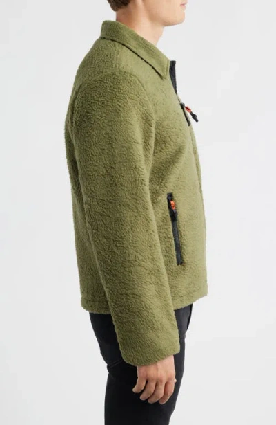 Dark Seas Hancock Fleece Jacket In Green