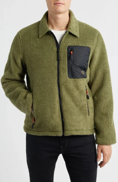 Dark Seas Hancock Fleece Jacket In Green